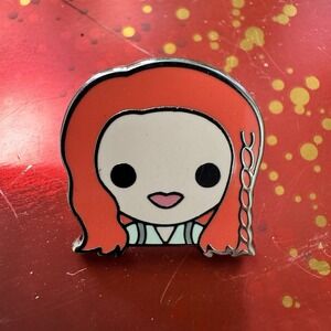 Disney Pin Movie Reward Marvel Comic Black Widow Derpy Funny Cutie Face